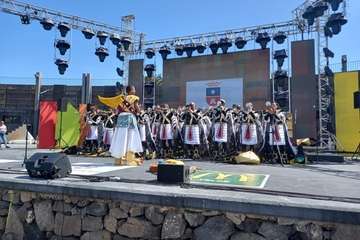 Carrera de Tacones del Carnaval de Telde 2023/TA e Ildefonso Rodríguez.